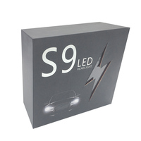 Ampoules led pour voiture, en carton, 50 pièces, usine, personnalisées, boîte d'emballage