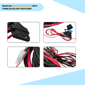 ชุดสายไฟควบคุมด้านข้างรถบรรทุกแบบกำหนดเอง 16160300 สำหรับเครื่องตัดหิมะ BOSS Snow Plow XP VXF HD EX MD Gen 2 ปี 2015-2024 สายไฟคุณภาพสูง ทนทาน - Product Image 5