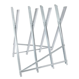 <span class=keywords><strong>Support</strong></span> de cheval de scie à bois en acier réglable Portable avec <span class=keywords><strong>support</strong></span> de <span class=keywords><strong>Support</strong></span> de tronçonneuse pour la coupe du bois - Product Image 3