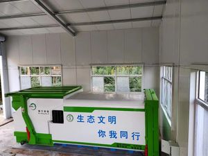 Compactador de Basura de Grado Industrial RNKJ, Estación de Compresión de Residuos de Carga Pesada para Proyectos de Saneamiento Municipal - Product Image 6