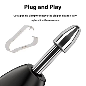 Punta de Repuesto para Lápiz Samsung Galaxy <span class=keywords><strong>Tab</strong></span> S7/S8/S9+ y Note20, Lápiz Táctil de Aleación de Titanio <span class=keywords><strong>con</strong></span> Punta Resistente al Desgaste - Product Image 5