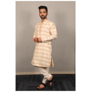 Venta al por mayor de pijama festivo de seda suave J-Card con diseño de cuello pesado Kurta PARA LA VENTA DE EXPORTACIÓN DE India - Product Image 1