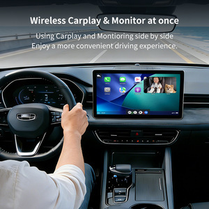 Adaptateur CarPlay intelligent avec caméra de recul et moniteur pour bébé dans la voiture, boîte CarPlay sans fil, design Panda pour la sécurité des nourrissons - Product Image 3