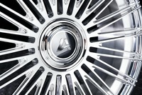 Nouvelles jantes en alliage d'aluminium forgé de luxe 5x114.3, processus 3D personnalisé, finition chromée polie miroir, tailles personnalisées 17-18 pouces