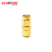 Factory Supply Reverse Polarity RP Sma Male Plug Mount Rg58 Cable Rf Coaxial (Rf) Coax Connector Conversion in Stock Copper