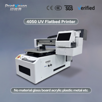 Imprimante UV commerciale 4050 A2 multifonction rotative à plat pour petites entreprises et bois
