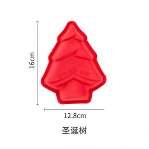 Christmas Tree Shaped Baking Pan, Merry Christmas Cake Mold, Chiffon Cake Baking Tool - Product Image 2