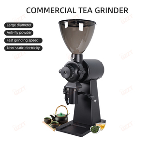 Molino Eléctrico Comercial para Moler Hojas de Té Secas, Precio de Fábrica al por Mayor, Tolva de Té de 1.5 Libras, Molinillo de Titanio con Dientes de Tiburón de 90 mm - Product Image 4