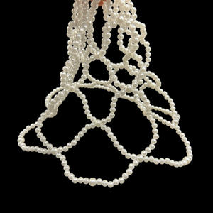 Filet à cheveux vintage en perles - Coiffe de mariée années 1920 avec chaîne de tête en perles et pompons pour <span class=keywords><strong>mariage</strong></span> costume - Product Image 6