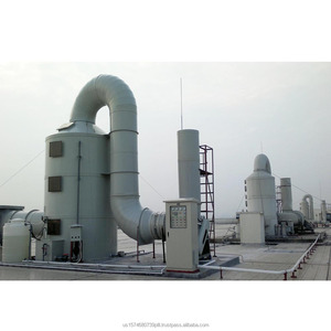 Pp Spray Tail Gas Purificación Torre húmedo y seco vacío depurador eléctrico - Product Image 5