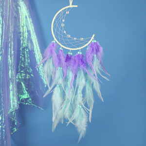 Atrapasueños Colgantes Decorativos, Adornos Creativos <span class=keywords><strong>para</strong></span> el Hogar, Adornos Colgantes de Plumas Estilo Europeo y Americano, Atrapasueños Indio - Product Image 6