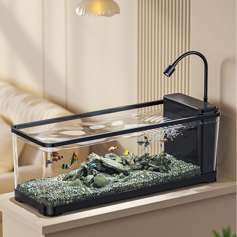 fish tank accessories wholesale Aquarium Decorations Set, Decor with Artificial Plants and Resin Ornaments, Betta Fish Tank for Small Tanks, Soft Safe Plastic Plants with Hideout Cave Dcor(Ornaments set #2) Daily Quantity Wholesale Durable Clear Aquarium Accessories