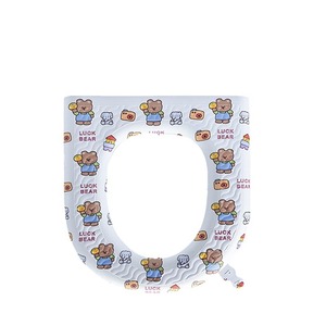 Thick Printed Toilet Seat Cover <b>EVA</b> Sticky <b>Mat</b> Four Seasons Waterproof For Bathroom Use - Product Image 1