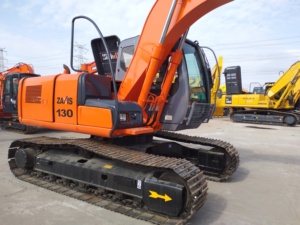 Excavadoras usadas de alta calidad Hitachi Excavadoras de orugas usadas Excavadoras de ruedas Hitachi ZX130 usadas con repuestos originales - Product Image 5