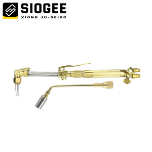 Torche oxy-fuelling en cuivre robuste compatible avec les chalumeaux Haris, les vannes anti-retour au <span class=keywords><strong>butane</strong></span> et au <span class=keywords><strong>propane</strong></span> et les embouts de coupe - Product Image 1