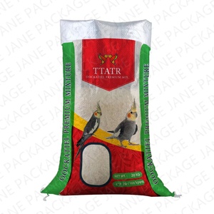 Jane paquete 10kg 25kg <span class=keywords><strong>50kg</strong></span> 100kg alimento arroz animal PP bolsas tejidas de jardín - Product Image 3