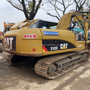 Original <b>Paint</b> used 12 ton Construction Equipmen Caterpillar Excavator CAT 312D 312GC Tracked Digger for Global Sale - Product Image 1