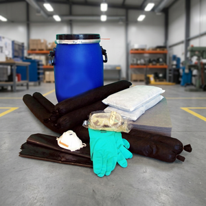 TTAKE Universal Spill Kits 137 Lt Absorption Capacity for Approved Cylindrical Polyethylene Containers for <b>Drums</b> Pails Barrels - Product Image 2