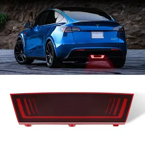 Hansshow Model Y Sequential Turn Signal Brake Light Amber Led Pilot Light For Tesla model Y Pilot Flash Lights 12v