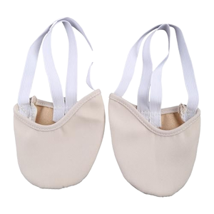 Chaussons de gymnastique rythmique Baifa Danzo à talon plat, demi-orteils, en tissu doux, chaussettes de danse respirantes et extensibles, unisexe, professionnel, faible MOQ - Product Image 1