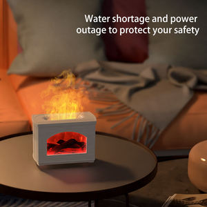 Difusor de aroma de humidificador de chimenea de llama simulada de fuego de 270ml portátil súper fuerte para hogar, oficina y decoración - Product Image 3