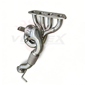 Collecteur d'échappement haute performance Vortex pour Mazda 3 Axela 2.0 2014-2019 en acier inoxydable, kit de collecteur de course 4-2-1 - Product Image 2