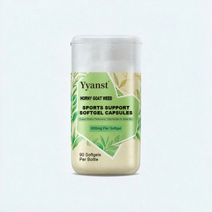 Gélules de soutien sportif à base d'Herbe de chèvre cornée 800mg 90 gélules – Améliore les performances sportives et la nutrition quotidienne pour hommes actifs – Usage quotidien - Product Image 1
