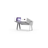 Proyector de Bolsillo Inteligente WiFi 5G con Enfoque Automático y Corrección Trapezoidal, Mini Proyector Portátil HD 720P 4K, Sonido Estéreo HIFI, para Teléfonos Inteligentes, Películas y Niños
