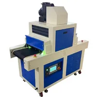 Máquina de curado plano UV de estructura firme para secado de productos de plástico máquina de curado UV PCB semiautomática para serigrafía