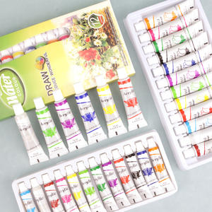 12 couleurs 12 ml peinture acrylique gouache peinture à l'huile acrylique art peinture spéciale peinture murale ensemble de peinture - Product Image 5