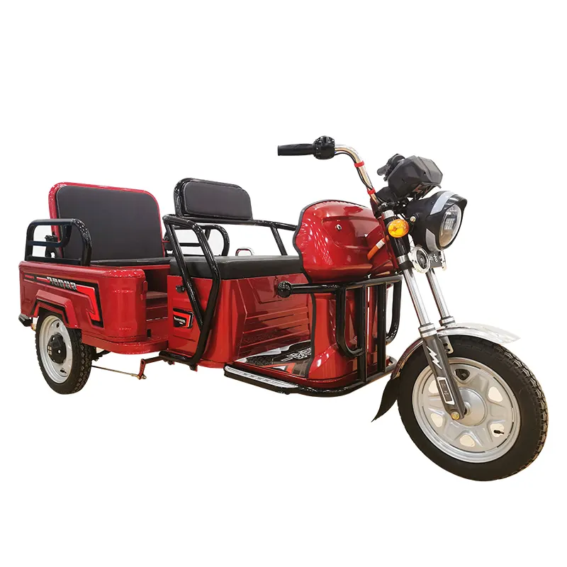 Triciclo elétrico adulto de 3 rodas para carga, bicicleta com motor de cubo de 850w, triciclo elétrico de carga