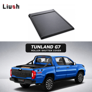 ฝาปิดกระบะท้ายแบบม้วนเก็บได้ 4x4 แบบแมนนวล ทำจากอลูมิเนียมอัลลอย กันน้ำ พร้อมระบบล็อค <span class=keywords><strong>ส</strong></span>ำหรับ<span class=keywords><strong>รถ</strong></span><span class=keywords><strong>กระบะ</strong></span> Tunland G7 - Product Image 1