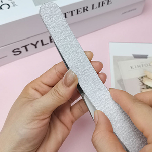 Self-Adhesive Replaceable Emery Zebra Sandpaper <strong>Pads</strong> Double Side Metal Plate Stainless Nail <strong>Files</strong> and Buffer for Polishing - Product Image 2