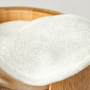 12 pièces/ensemble 100% tampons de velours de <span class=keywords><strong>coton</strong></span> de charbon de bambou réutilisables organiques purs pour démaquillant <span class=keywords><strong>lavable</strong></span> pour le maquillage du visage - Product Image 6