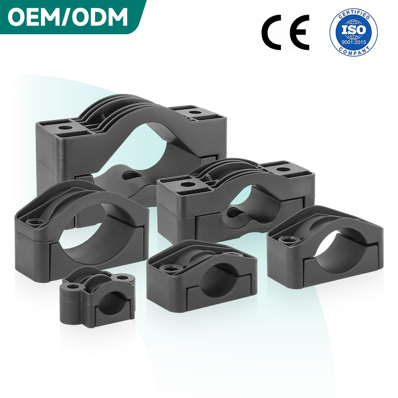 T27 38 Trefoil Cable Cleat Nylon