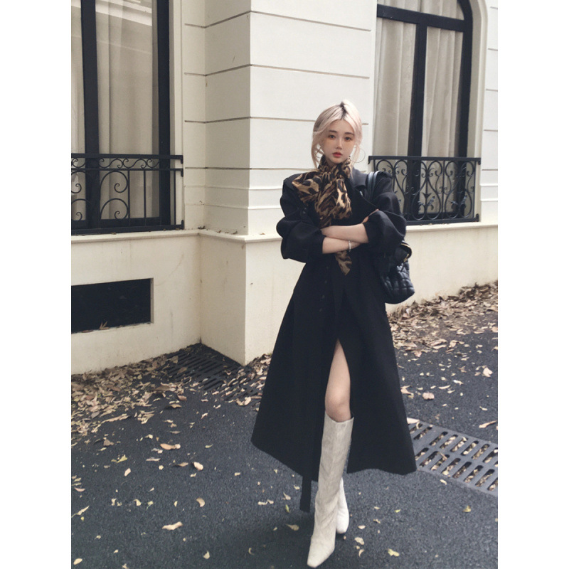 2024 Early Autumn New Retro Casual British Style Mid-length Below