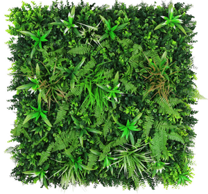 Mur de plantes artificielles, DIY, extérieur, UV, vert, personnalisé, mur de plantes verticales, faux mur de végétation - Product Image 3
