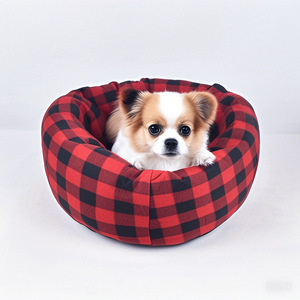 Ganzjahres-Universal-Warmplüsch-Haustierbett für Katzen & Hunde, verdicktes Pfotenmuster, großes Sofa, Teddy-Schlafmatte - Product Image 2