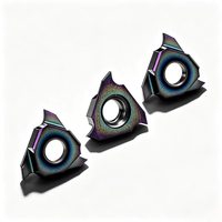 Plaquettes de coupe et de rainurage CVD PVD revêtues TGF32R TGF32L en carbure de tungstène pour outils de tournage CNC