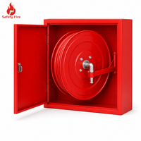 Déstockage usine : Dérouleur de tuyau d'incendie avec tuyau flexible pour systèmes de lutte contre l'incendie