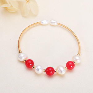 Pulsera de Perlas de Agua Dulce con Sensación de Lujo Ligero y Moderno, Nueva Colección - Product Image 3