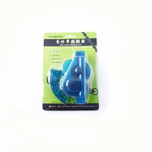 Herramienta limpiadora de cadenas de bicicleta, juego de cepillos multifunción de plástico para limpieza de cadenas de bicicleta, en blíster. - Product Image 1