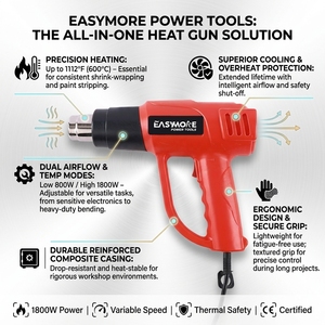<span class=keywords><strong>Pistola</strong></span> <span class=keywords><strong>de</strong></span> Aire Caliente <span class=keywords><strong>de</strong></span> 2000W y 220V, Herramienta Manual con Cable para Sellado <span class=keywords><strong>de</strong></span> Películas para Automóviles, Protección Contra Sobrecalentamiento, Temperatura Constante, <span class=keywords><strong>Pistola</strong></span> <span class=keywords><strong>de</strong></span> <span class=keywords><strong>Calor</strong></span> <span class=keywords><strong>de</strong></span> Alta Potencia - Product Image 2
