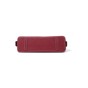 Supplier Retro Wine <strong>Red</strong> PU <strong>Leather</strong> Handbag Casual Saddle Shoulder <strong>Purse</strong> for Daily Outing Shopping Bag - Product Image 4