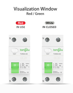 TONGOU 2 P 32A elettromagnetico RCCB AC ELCB interruttore protettivo 16A 25A 40A corrente 63A 2 poli di vuoto di terra perdita "> - Product Image 2