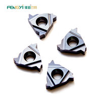 Outil de coupe en carbure de tungstène personnalisé Fengyi pour la fabrication de machines, inserts de tournage pour filetage