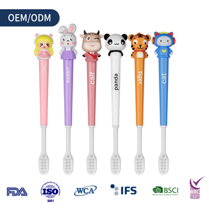 Cepillo de Dientes Manual Ergonómico con Cerdas Suaves y Mango de PP para Niños y Niñas de 3 a 12 Años - Product Image 1