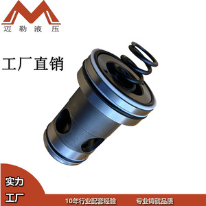 วาล์วควบคุมทิศทาง Maile LD-40 วาล์วไฮดรอลิกเหล็กกล้าคาร์บอนผสมสังกะสีนิกเกิล - Product Image 5