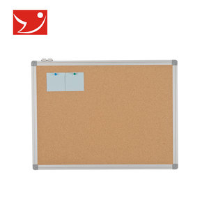 Aluminium Alloy Frame Cork <strong>Notice</strong> <strong>Board</strong> with Wood Frame Movable Bulletin <strong>Board</strong> for <strong>Home</strong> or School-Office Supply - Product Image 4