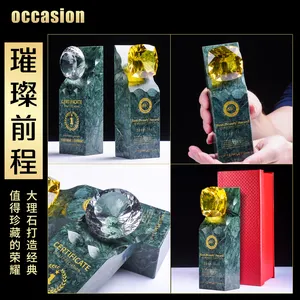 Custom Design Groothandel Speciale Kristallen Trofee Trofeeën Awards Gesneden Geëtst Voor Souvenirs Geschenken